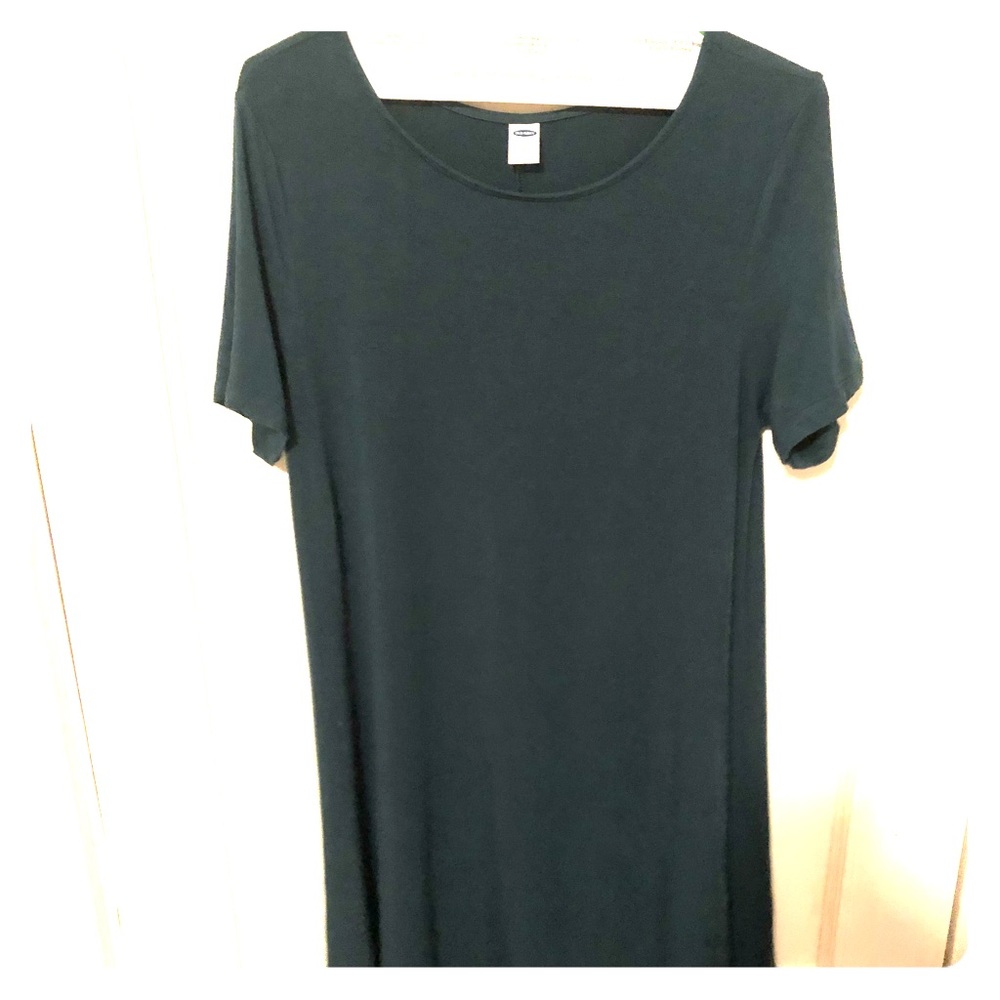 Teal Old Navy swing dress